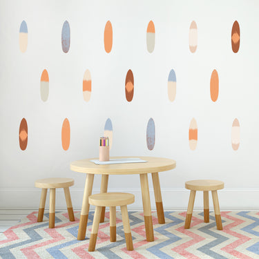 Surfboards Wall Decals